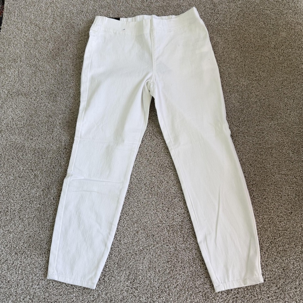 I Jeans By Buffalo Capri Jeans Womens M White Slim Stretch Denim Summer
